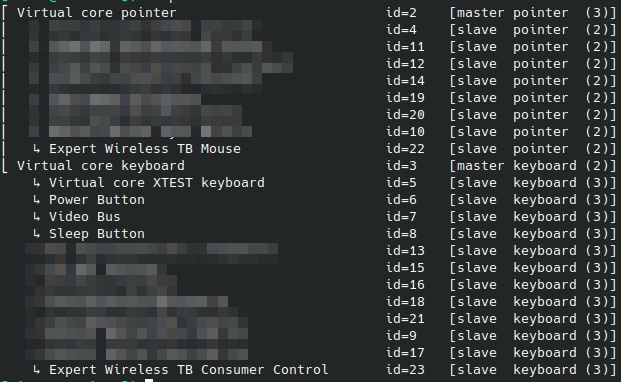 Kensington Expert Trackball on Linux, bluetooth connected, remapped on udev binding event